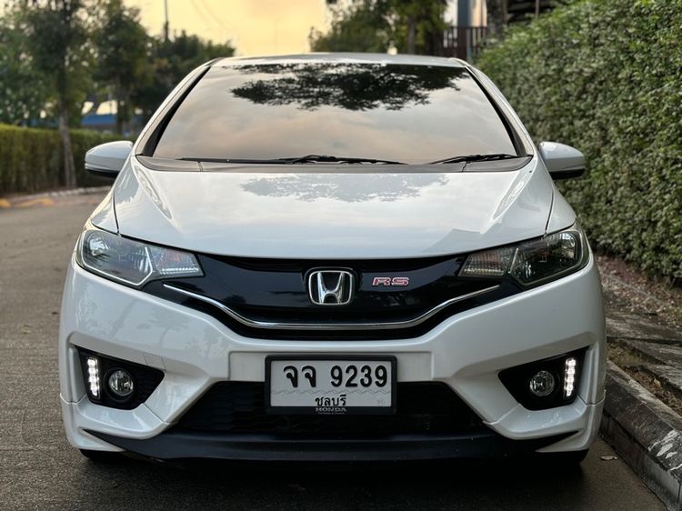 Honda Jazz 2015 1.5 V+ Sedan เบนซิน ไม่ติดแก๊ส เกียร์อัตโนมัติ ขาว รูปที่ 4