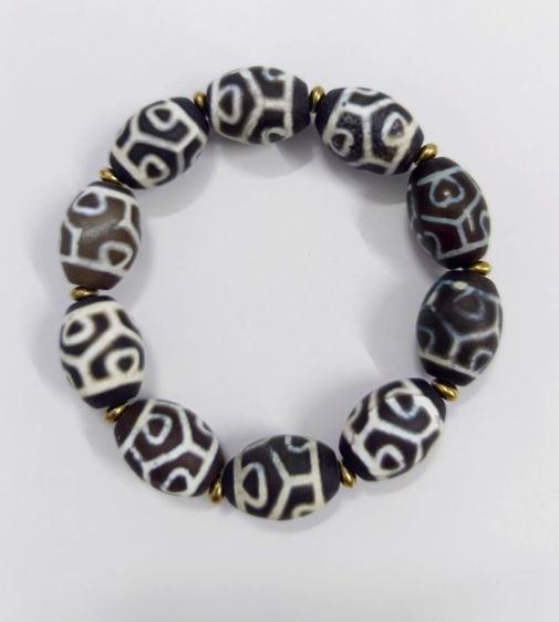 สร้อยข้อมือหินทิเบต 6 ตา รูปที่ 3