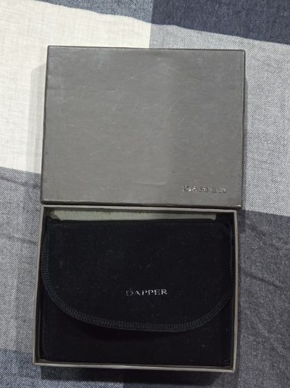 กระเป๋าสตางค์ผู้ชาย DAPPER สีน้ำตาลเข้ม รูปที่ 6
