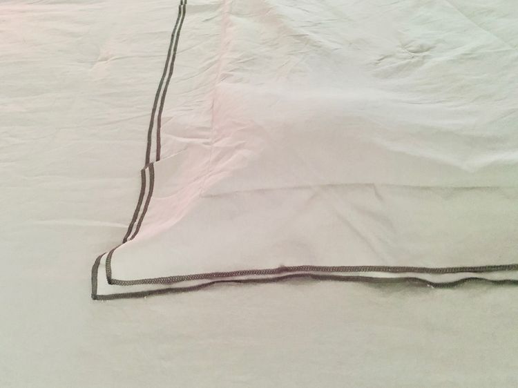 ผ้าห่ม (ใช้ปูรองนอนได้) ขนาด 6ฟุต สีเทาระบาย 2 ชั้น มือสองขายตามสภาพ สินค้าญี่ปุ่น-เกาหลีแท้ รูปที่ 5