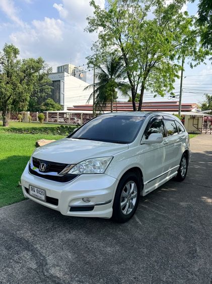 Honda CR-V 2010 2.0 E Utility-car เบนซิน LPG เกียร์อัตโนมัติ ขาว รูปที่ 2
