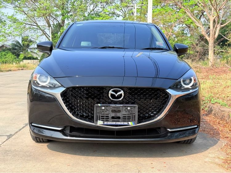 รถ Mazda Mazda 2 1.3 Skyactiv-G S Leather Sedan สี ดำ