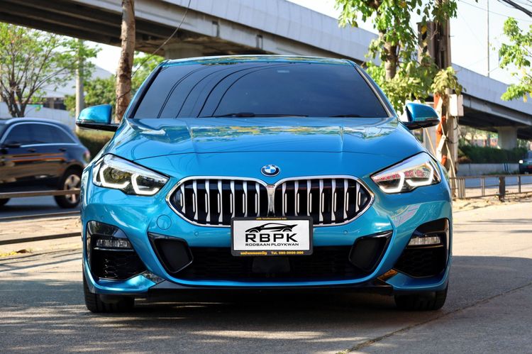 BMW Series 2 2021 220i Sedan เบนซิน ไม่ติดแก๊ส เกียร์อัตโนมัติ ฟ้า รูปที่ 3