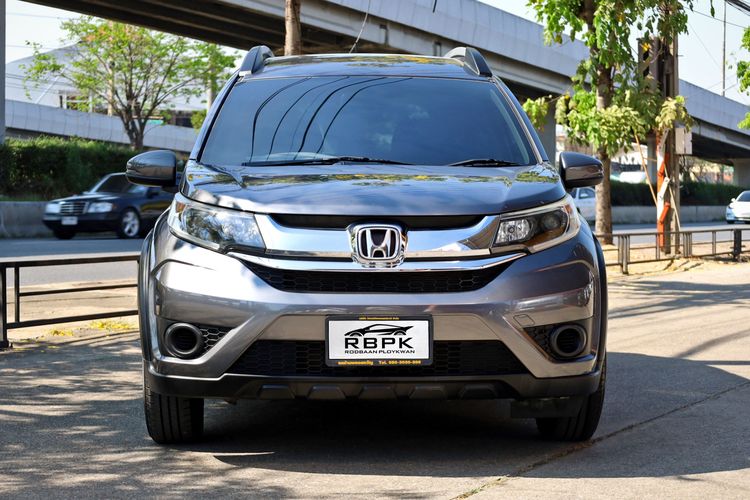 Honda BR-V 2018 1.5 V Plus Sedan เบนซิน ไม่ติดแก๊ส เกียร์อัตโนมัติ เทา รูปที่ 3