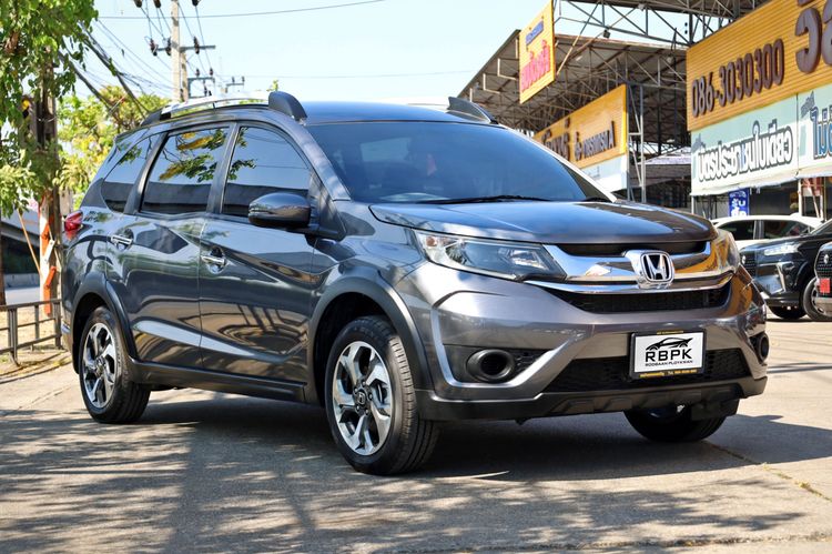 Honda BR-V 2018 1.5 V Plus Sedan เบนซิน ไม่ติดแก๊ส เกียร์อัตโนมัติ เทา รูปที่ 4