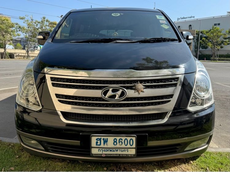 Hyundai H-1  2012 2.5 Deluxe Van ดีเซล เกียร์อัตโนมัติ ดำ รูปที่ 4