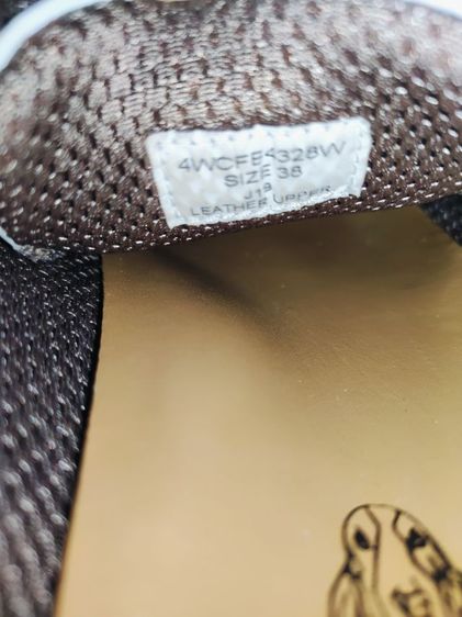 ส่งต่อ Hush Puppies ของแท้100 หนังแท้สีขาว สภาพใหม่มาก size 38 24.5cm รูปที่ 6