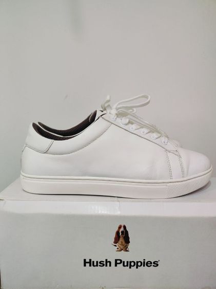 ส่งต่อ Hush Puppies ของแท้100 หนังแท้สีขาว สภาพใหม่มาก size 38 24.5cm รูปที่ 2