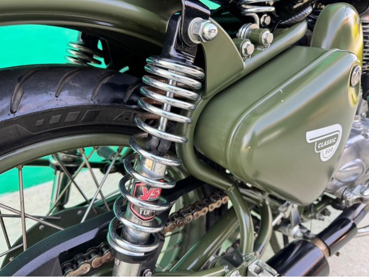 ☄️Royal enfield classic500 สีเขียว ปี2017 รถมือเดียว  รูปที่ 16