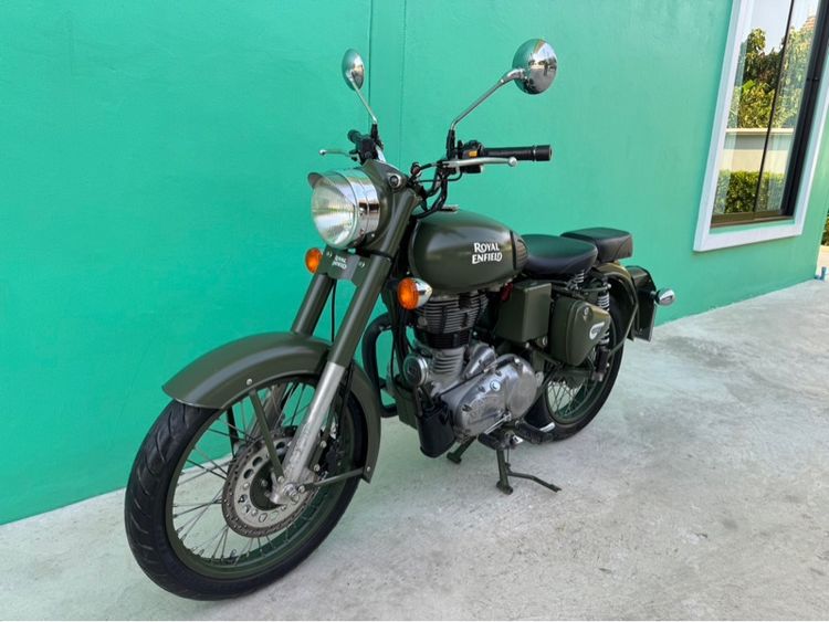 ☄️Royal enfield classic500 สีเขียว ปี2017 รถมือเดียว  รูปที่ 17