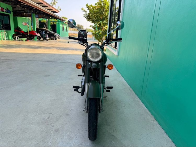 ☄️Royal enfield classic500 สีเขียว ปี2017 รถมือเดียว  รูปที่ 13