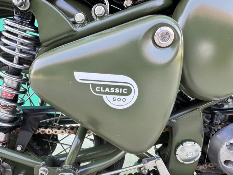 ☄️Royal enfield classic500 สีเขียว ปี2017 รถมือเดียว  รูปที่ 4