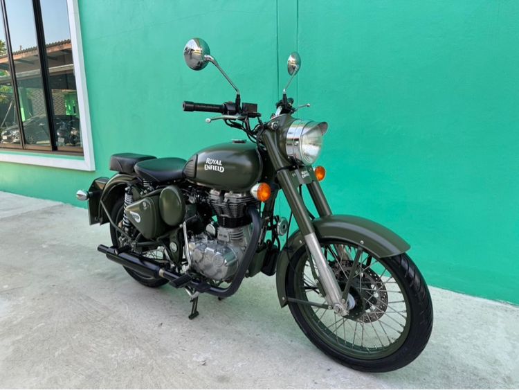 ☄️Royal enfield classic500 สีเขียว ปี2017 รถมือเดียว  รูปที่ 2