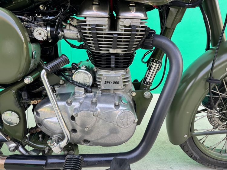 ☄️Royal enfield classic500 สีเขียว ปี2017 รถมือเดียว  รูปที่ 7