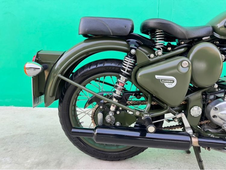 ☄️Royal enfield classic500 สีเขียว ปี2017 รถมือเดียว  รูปที่ 10