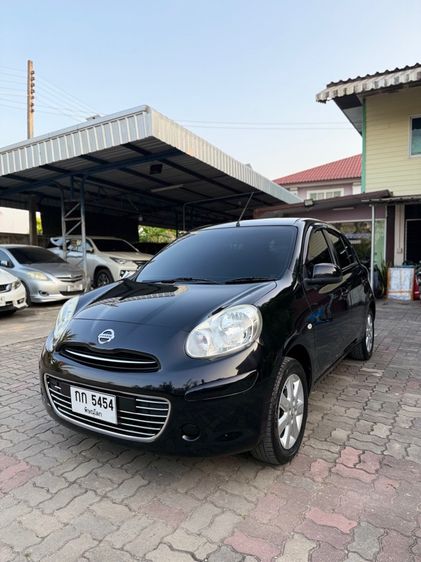 รถ Nissan March 1.2 VL สี ดำ