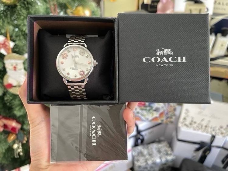เงิน นาฬิกา Coach