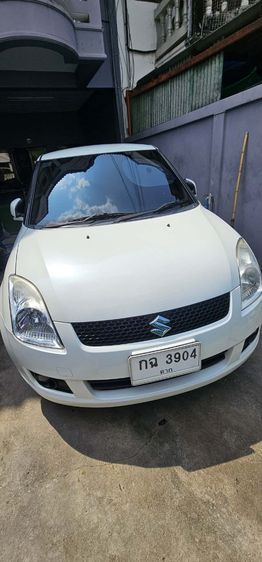 Suzuki Swift 2010 1.5 GL Sedan เบนซิน ไม่ติดแก๊ส เกียร์อัตโนมัติ ขาว รูปที่ 3