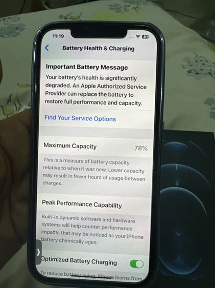 📱 ขาย iPhone 12 Pro Max 256GB เครื่องศูนย์ไทย มือเดียว พร้อมกล่อง สภาพสวย รูปที่ 7