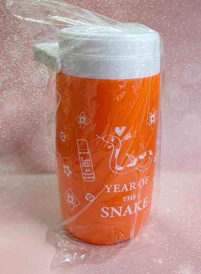 กระติกน้ำตรางู SUMMER COOL สีส้ม กระติกน้ำแข็ง เก็บความเย็น ฝาล็อคได้ SNAKE BRAND  รูปที่ 3