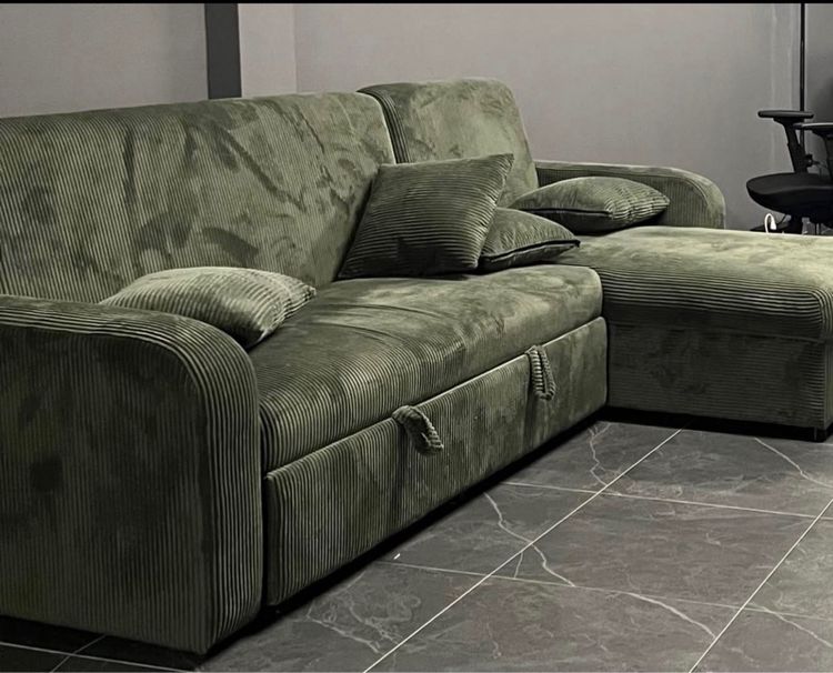 เขียว อื่นๆ 4+ ที่นั่ง โซฟาเบด