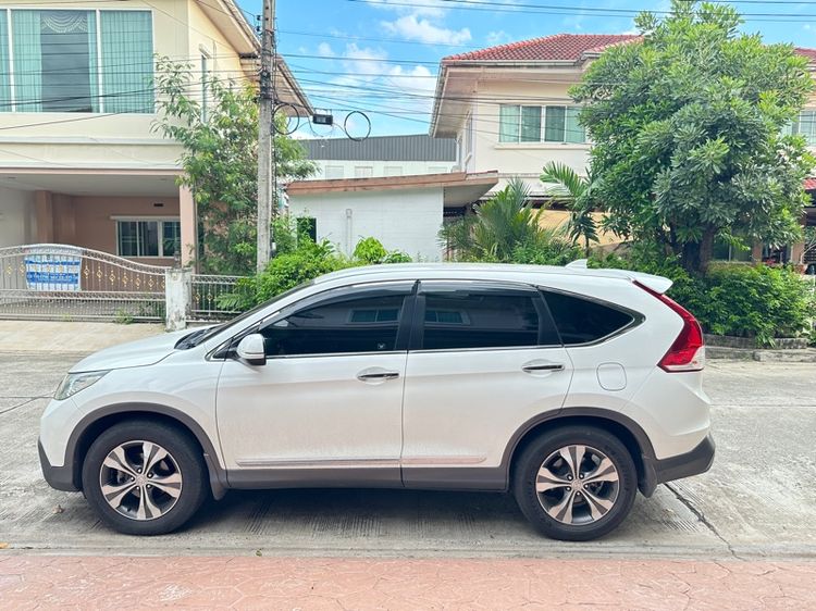 Honda CR-V 2013 2.4 EL 4WD เบนซิน ไม่ติดแก๊ส เกียร์อัตโนมัติ ขาว รูปที่ 2