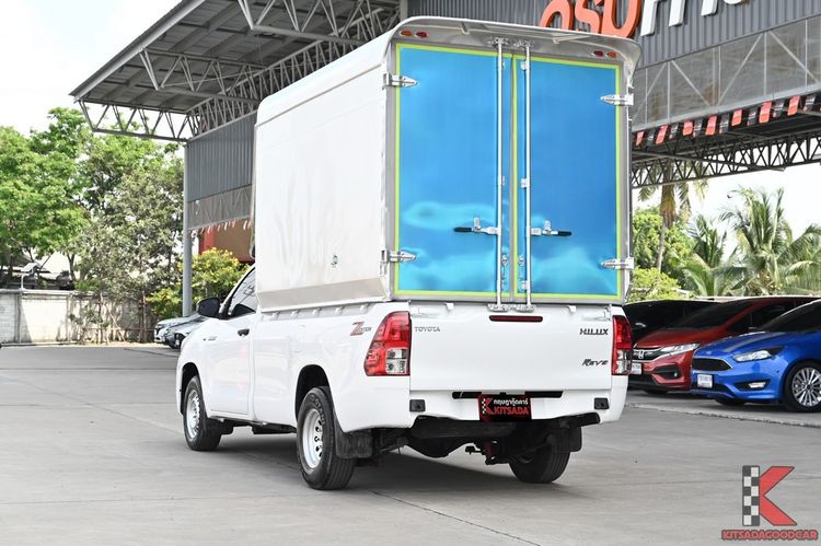Toyota Hilux Revo 2023 2.4 Entry Pickup ดีเซล ไม่ติดแก๊ส เกียร์ธรรมดา ขาว รูปที่ 3