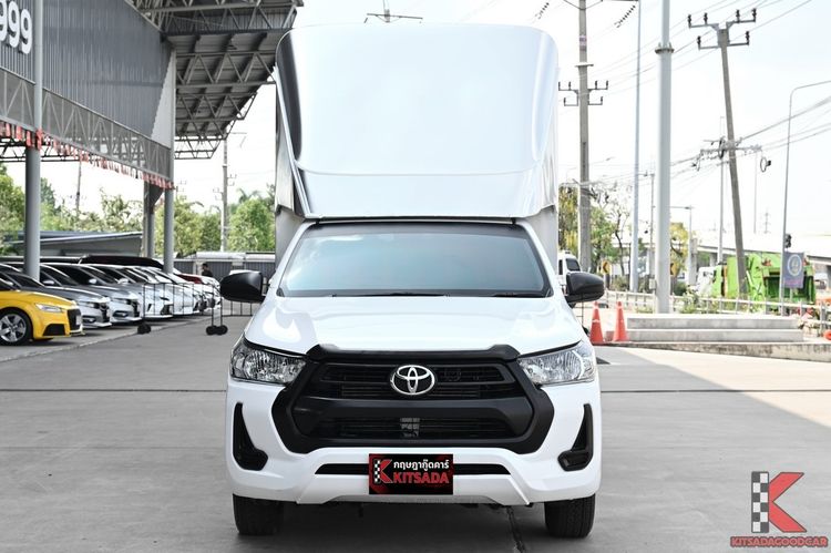 Toyota Hilux Revo 2023 2.4 Entry Pickup ดีเซล ไม่ติดแก๊ส เกียร์ธรรมดา ขาว รูปที่ 2