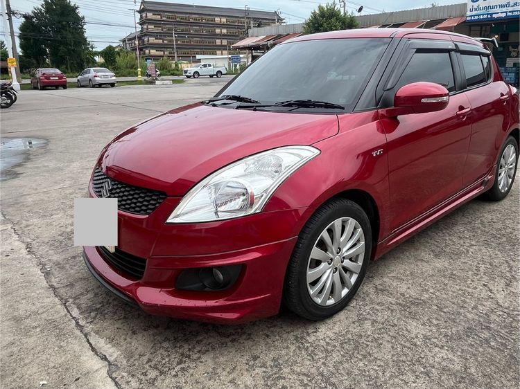 Suzuki Swift 2015 1.2 GLX Sedan เบนซิน เกียร์อัตโนมัติ แดง รูปที่ 4