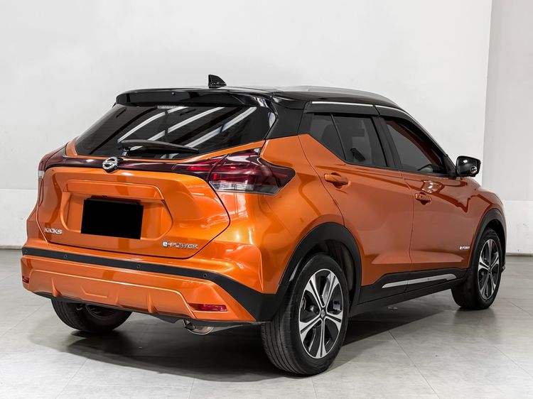 Nissan Kicks 2022 1.2 VL Sedan ไฮบริด เกียร์อัตโนมัติ ส้ม รูปที่ 3