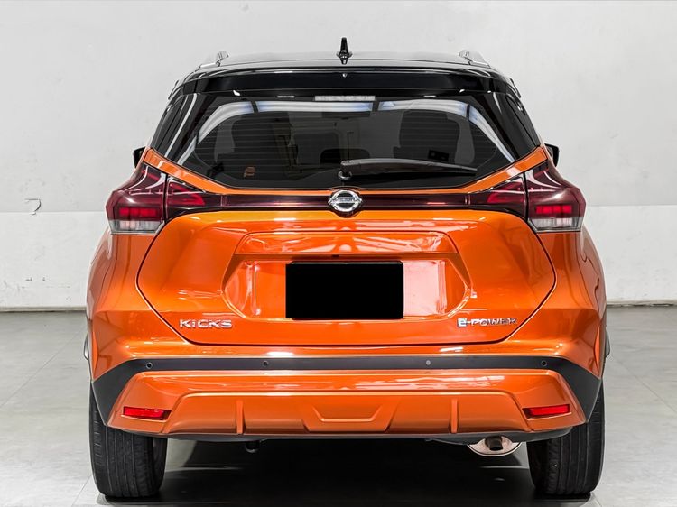 Nissan Kicks 2022 1.2 VL Sedan ไฮบริด เกียร์อัตโนมัติ ส้ม รูปที่ 4