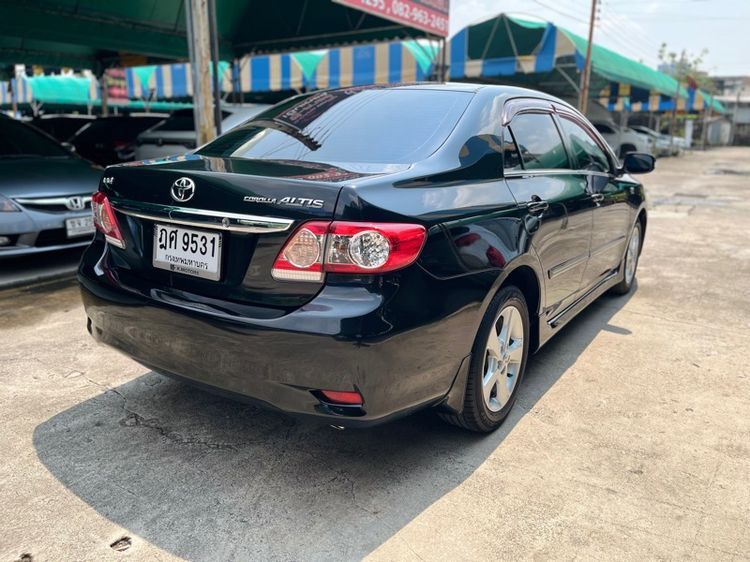 Toyota Altis 2010 1.8 G Sedan เบนซิน ไม่ติดแก๊ส เกียร์อัตโนมัติ ดำ รูปที่ 4