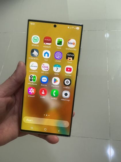 ขาย Samsung S23 ULTRA 
RaM 8 GB ROM 256 GB สีครีม