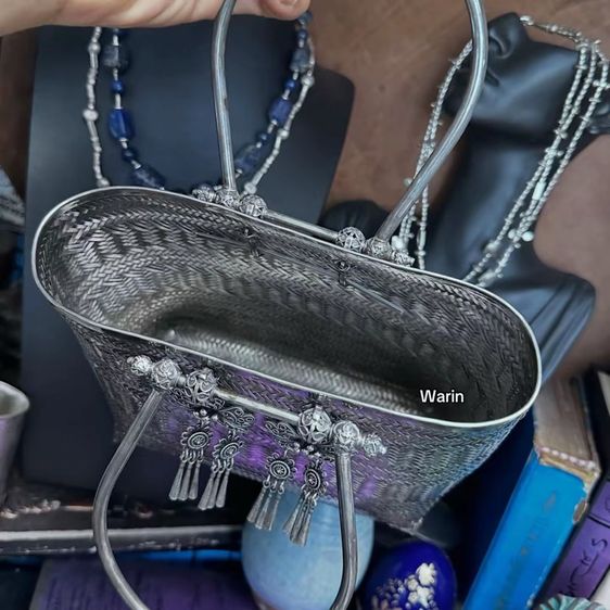 กระเป๋าเงินแท้ลายสาน รูปที่ 3