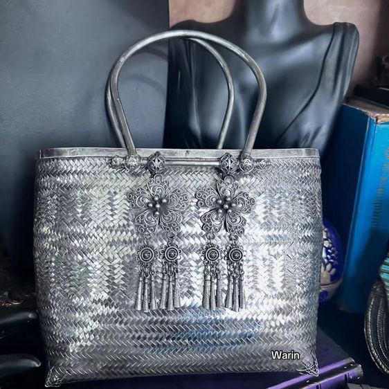 กระเป๋าเงินแท้ลายสาน รูปที่ 5