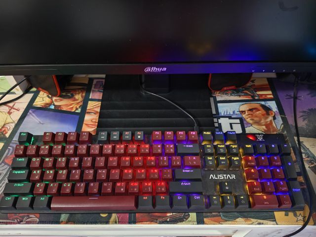 คอมพิวเตอร์ ตั้งโต๊ะ พร้อมจอ 24.5" 144Hzและคีย์บอร์ดพร้อมใช้งาน รูปที่ 12