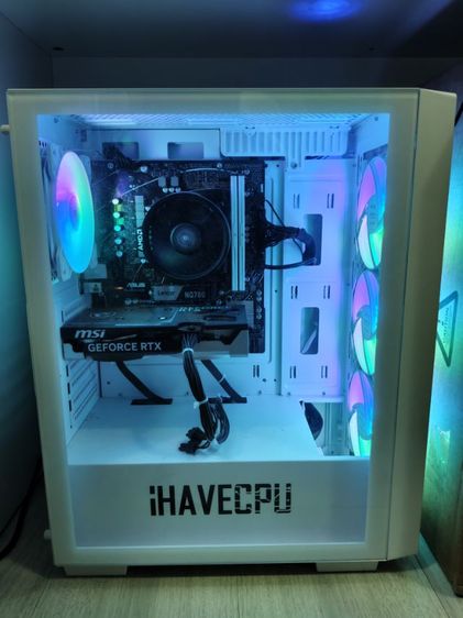 คอมพิวเตอร์ ตั้งโต๊ะ พร้อมจอ 24.5" 144Hzและคีย์บอร์ดพร้อมใช้งาน รูปที่ 4