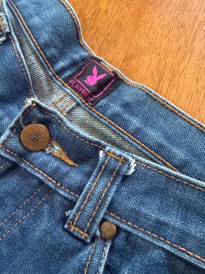 กางเกงยีนส์ขาบาน Playboy แท้ รูปที่ 5