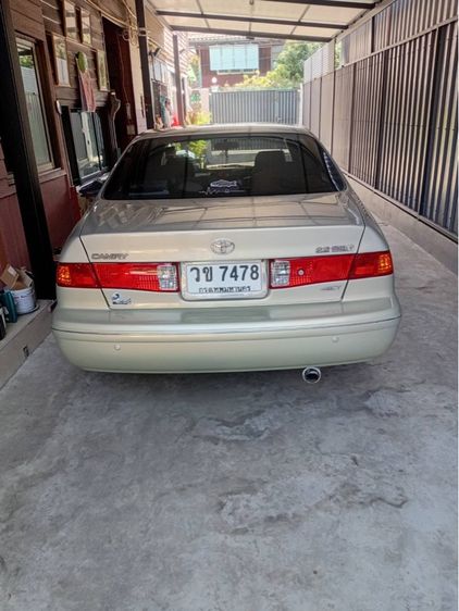 Toyota Camry 2001 2.0 E Sedan เบนซิน ไม่ติดแก๊ส เกียร์อัตโนมัติ บรอนซ์ทอง รูปที่ 4