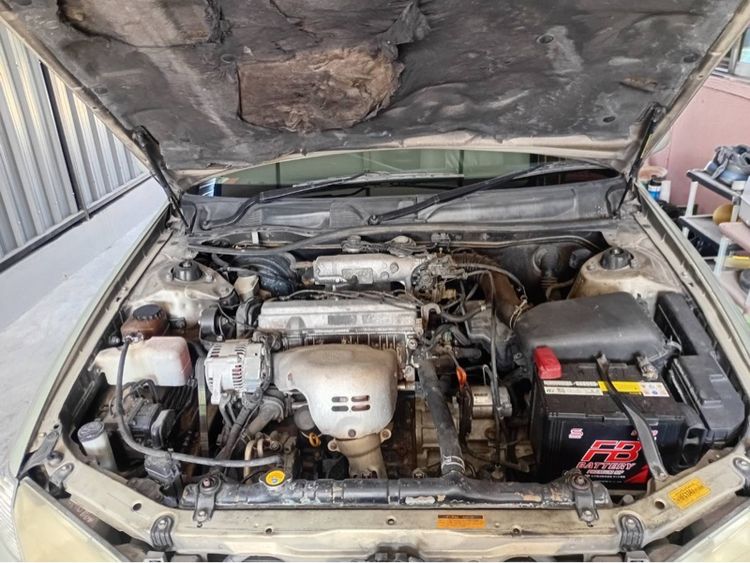 Toyota Camry 2001 2.0 E Sedan เบนซิน ไม่ติดแก๊ส เกียร์อัตโนมัติ บรอนซ์ทอง รูปที่ 2