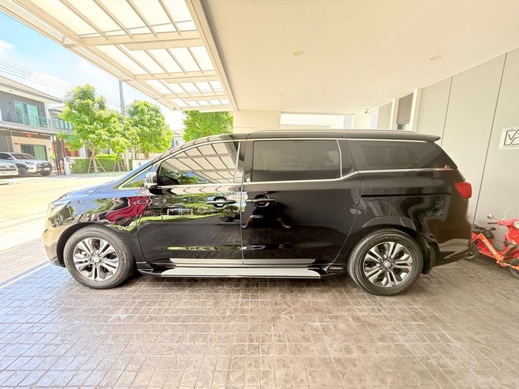 Kia Carnival 2019 2.2 SXL Van ดีเซล ไม่ติดแก๊ส เกียร์อัตโนมัติ ดำ รูปที่ 4