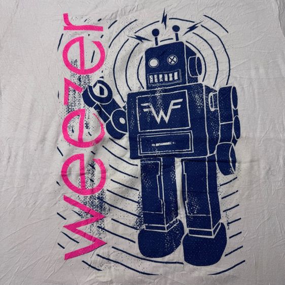 เสื้อยืด Weezer Size M รูปที่ 2
