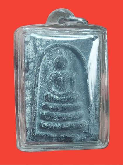 พระสมเด็จเนื้อผงใบลาน หลวงพ่อเปิ่น ขี่เสือ วัดบางพระ จังหวัดนครปฐม สร้างปี 2538