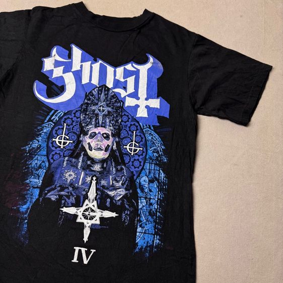 เสื้อยืด Ghost งานปี 2022 ลายสวย Size M  รูปที่ 5