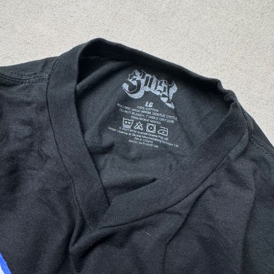 เสื้อยืด Ghost งานปี 2022 ลายสวย Size M  รูปที่ 6