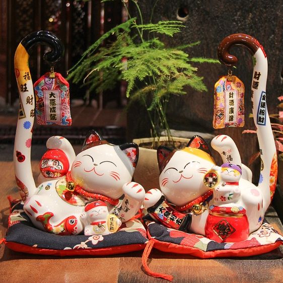 🐱💰 แมวกวักหางสูงเรียกทรัพย์ เปิดโชคใหญ่ เงินทองไหลมา ธุรกิจรุ่งเรืองไม่ขาดสาย รูปที่ 2