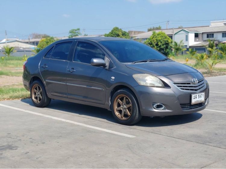 Toyota Vios 2012 1.5 E Sedan เบนซิน ไม่ติดแก๊ส เกียร์ธรรมดา เทา รูปที่ 3