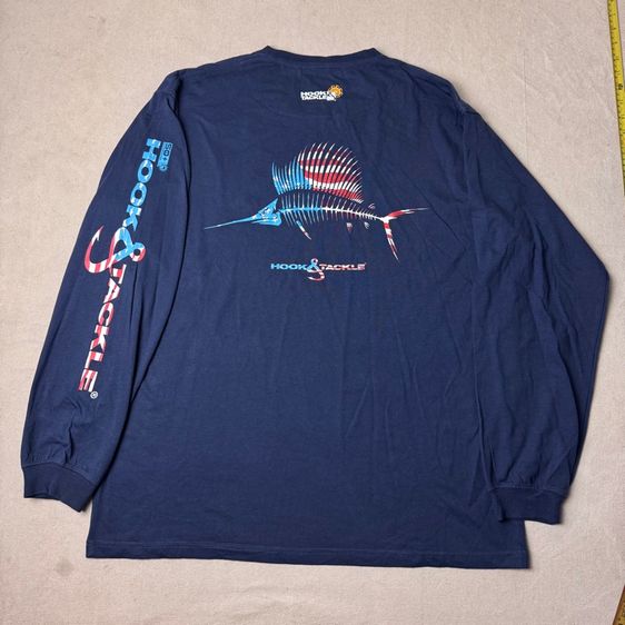 เสื้อยืด Hook Tackle ผ้ากัน UPF50 Size XL