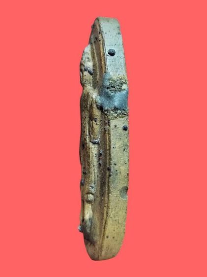 พระ 25 พุทธศตวรรษ เนื้อแร่ พิมพ์ปาฏิหาริย์ สภาพสวย สีหายาก รูปที่ 3