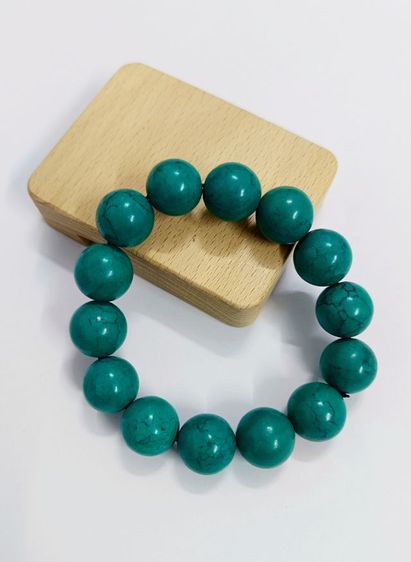 สร้อยข้อมือหินเทอร์ควอยซ์ 16มิล